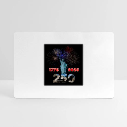 1776 - 2026 - 250 Years USA | Fireworks - Gaming Mousepad