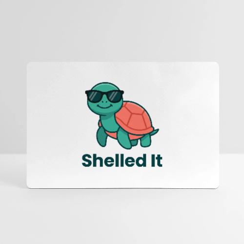 Funny Turtle Sunglasses Shelled It Cute Gift - Gaming Mousepad