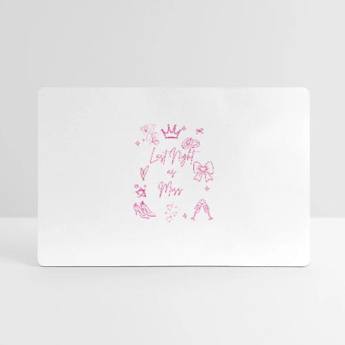 Last Night as Miss Bachelorette - Gaming Mousepad