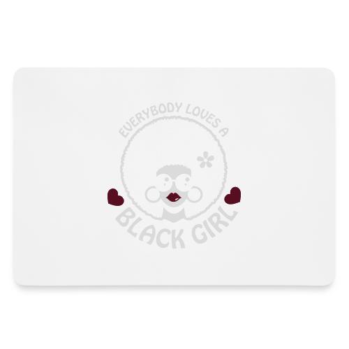 Everybody Loves A Black Girl - Version 3 Reverse - Gaming Mousepad