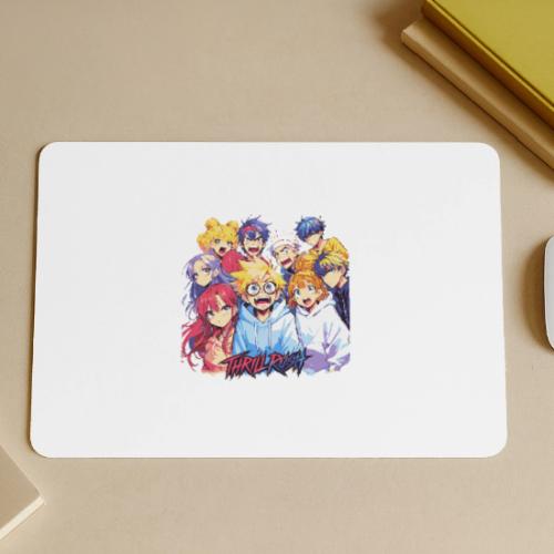 Thrill Rush Anime Squad Streetwear - Gaming Mousepad