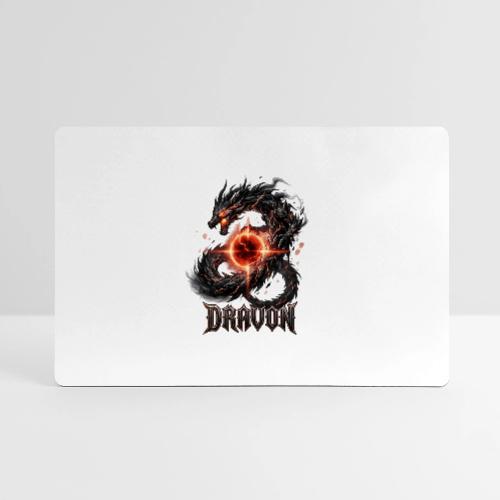 Dravon Fire Dragon Dark Fantasy Graphic T-Shirt - Gaming Mousepad