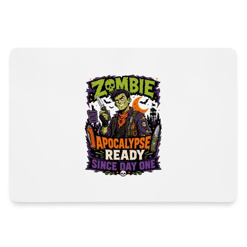 Zombie Apocalypse Ready Since Day One - Knife EDC - Gaming Mousepad