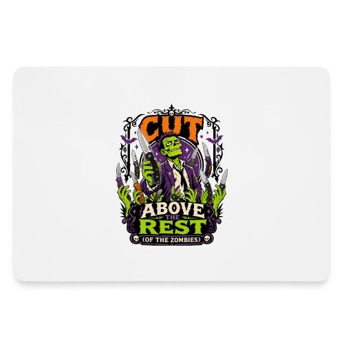 Cut Above The Rest Zombie Pocket Knife Halloween - Gaming Mousepad
