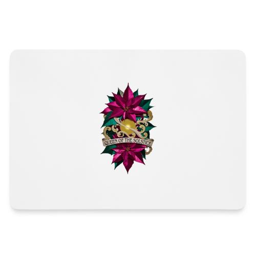 Queen of the Solstice Poinsettia T-Shirt - Gaming Mousepad