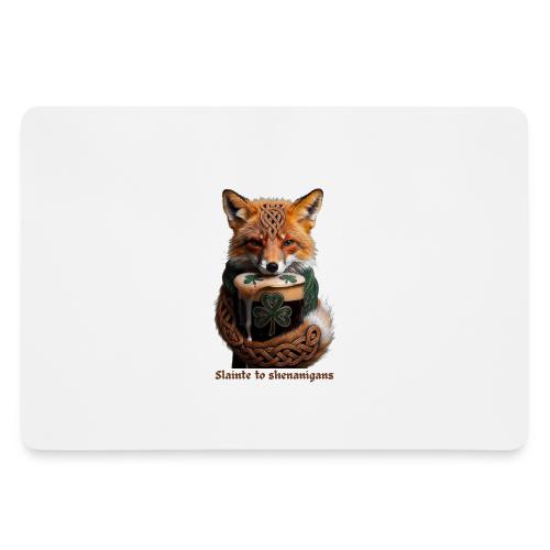 Sly Emerald Fox Toast T-Shirt - Gaming Mousepad