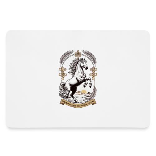 Year of the Horse Rearing T Shirt, Lunar New Year - Gaming Mousepad