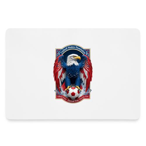 USA Eagle Emblem T Shirt, USA Soccer Pride Gift - Gaming Mousepad