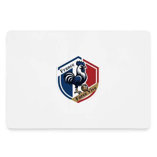 France Rooster T-Shirt, Bleu-Blanc-Rouge gift - Gaming Mousepad