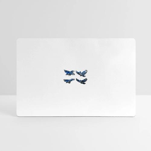 Silver Blue Jay Flight Stages - Gaming Mousepad