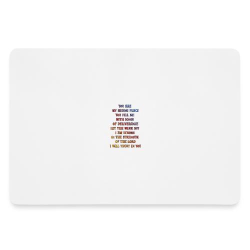 You Are My Hiding Place - Gaming Mousepad