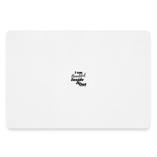 I am Beautiful - Inside and Out | Black Type - Gaming Mousepad