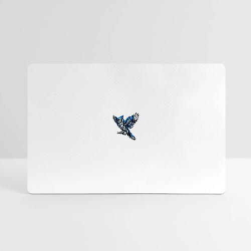 Silver Blue Jay Open Wing Perch - Gaming Mousepad