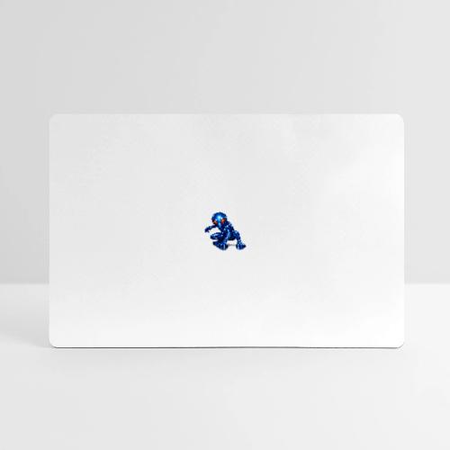 Blue Alien Crouch - Gaming Mousepad