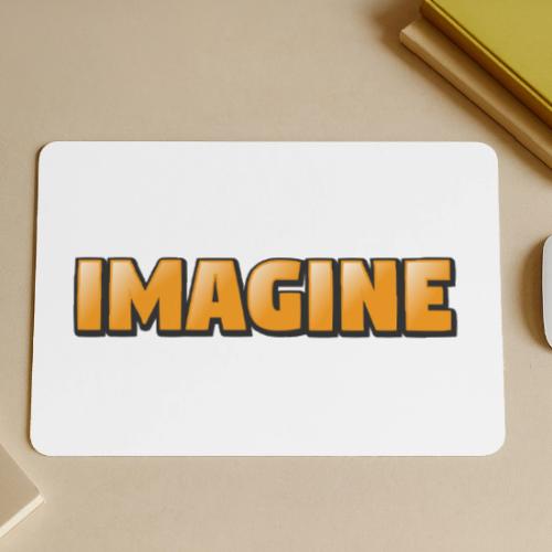 Imagine Word Art – Creative Gradient Design - Gaming Mousepad