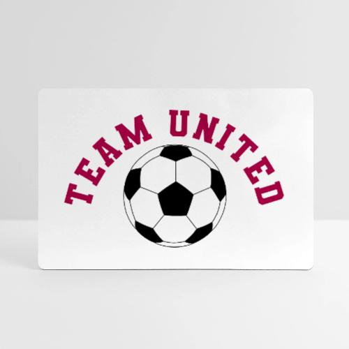 Team United Soccer Ball Sports Design - Gaming Mousepad