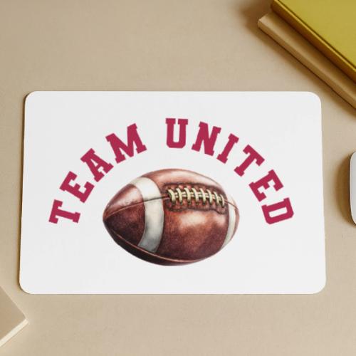 Team United American Football Design - Gaming Mousepad