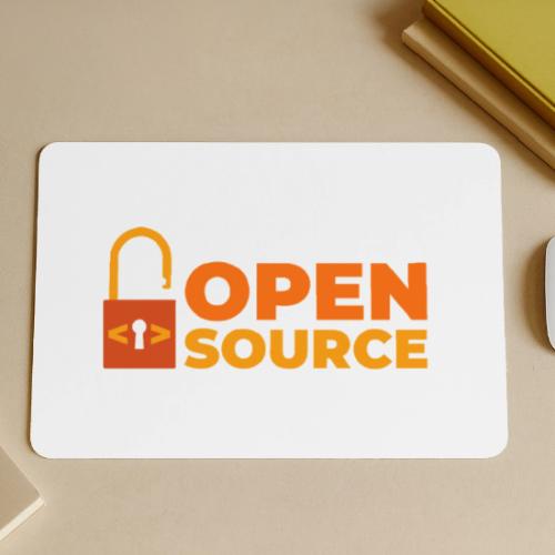 Open Source: Code is Freedom - Gaming Mousepad