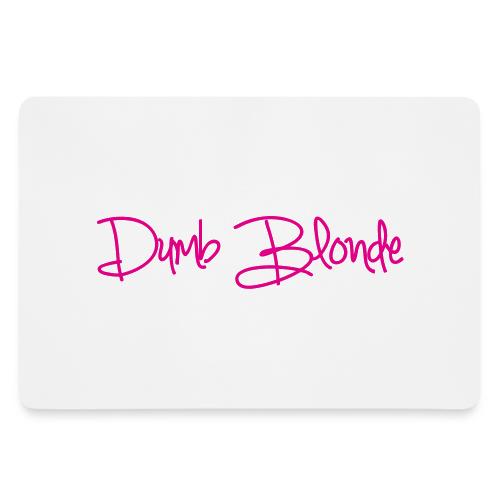 dumb blonde - Gaming Mousepad