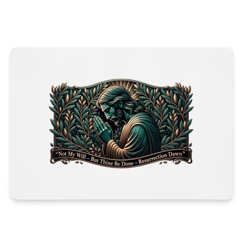 Easter Not My Will Gethsemane T Shirt, Bro Gift - Gaming Mousepad