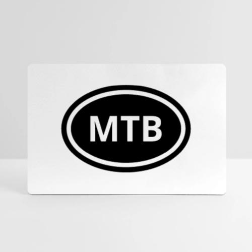 MTB Oval Logo - Gaming Mousepad