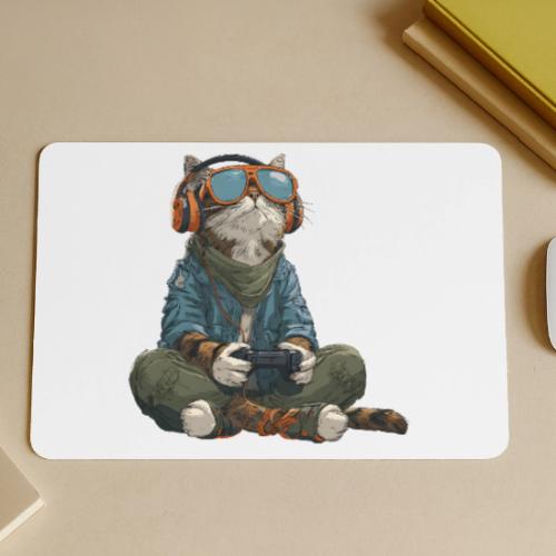 Cat: Purrfect Player - Gaming Mousepad