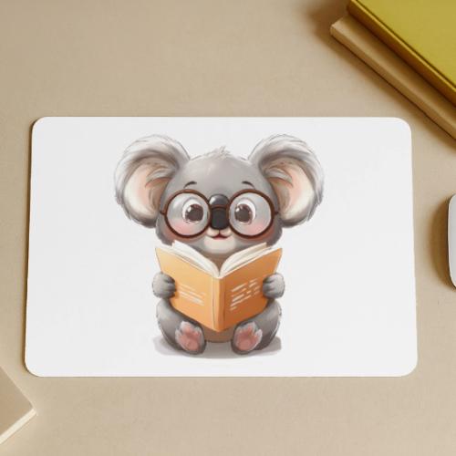 Gamer Koala Reading Strategy Book - Gaming Mousepad