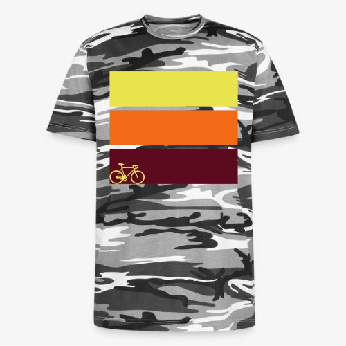 tricolor with bicycle - Unisex Camo Tee
