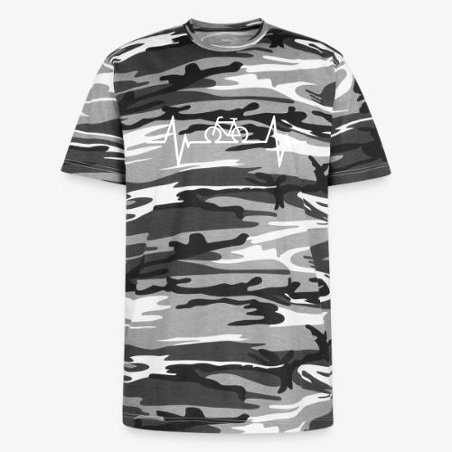 Bicycle Hearbeat - Unisex Camo Tee