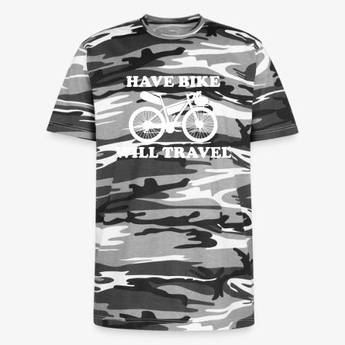 have bike will travel - Unisex Camo Tee