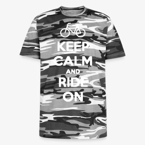 keep_calm_and_ride_on - Unisex Camo Tee