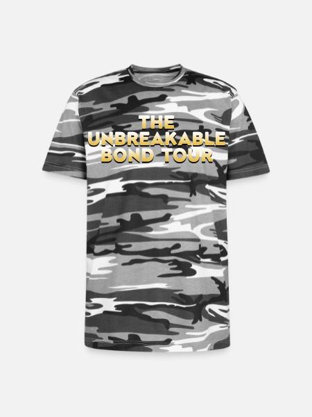 The Unbreakable Bond Tour - Unisex Camo Tee - black camo