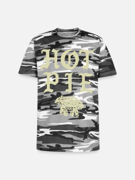 Hot Pie - Unisex Camo Tee - black camo