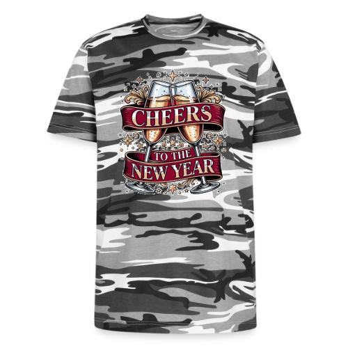 New Year's Champagne T-Shirt - Unisex Camo Tee