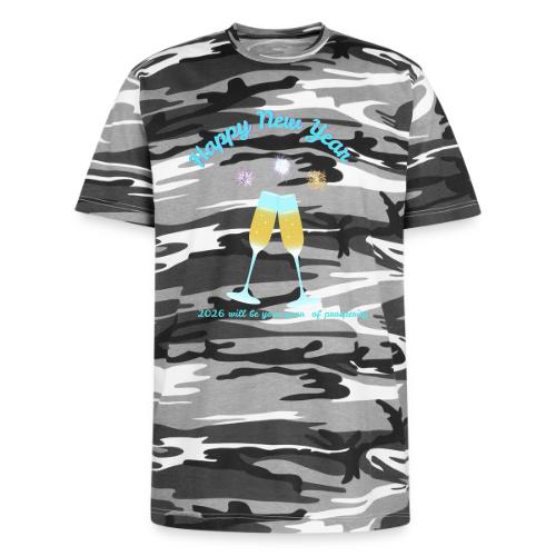 Happy New Year 2026 Prosperity Design - Unisex Camo Tee