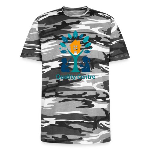 Quality Learning Center on Slim Fit Rib Women's - Unisex Camo Tee