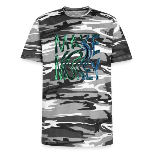 Make Money Neon 3D - Unisex Camo Tee