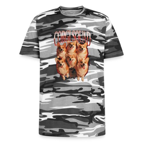 Corgi Squad Funny Dog Lover Vintage Shirt - Unisex Camo Tee