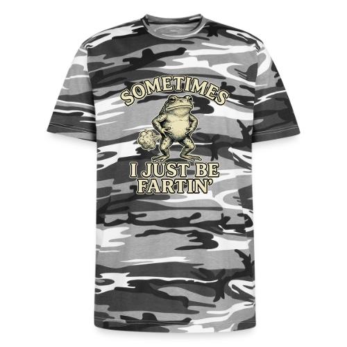 Sometimes I Just Be Fartin Funny Frog Shirt - Unisex Camo Tee