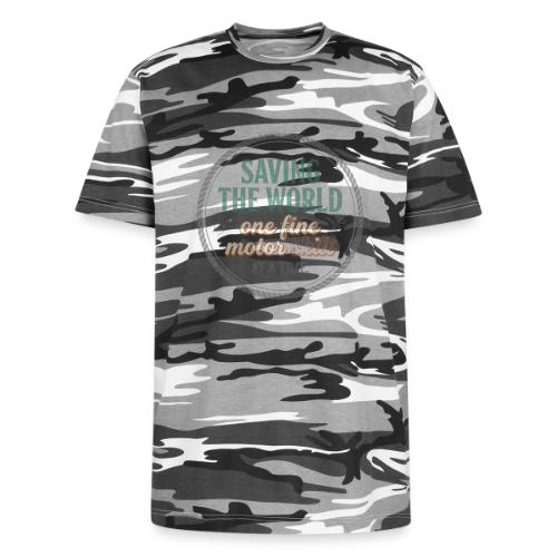 Saving the World: Fine Motor Skills Hero - Unisex Camo Tee