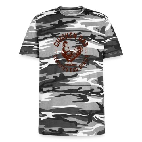 Chicken Dad – Certified Egg Dealer - Unisex Camo Tee