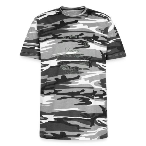 Future Mrs Minimalist Bridal Line Art - Unisex Camo Tee