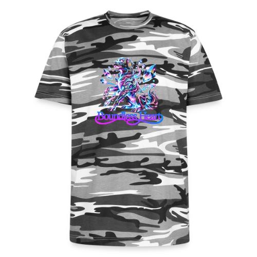 Boundless Heart Neon Galaxy Dog Shirt - Unisex Camo Tee