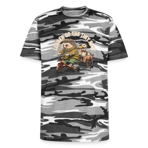 Leader of the Tiny Riot Design - Unisex Camo Tee