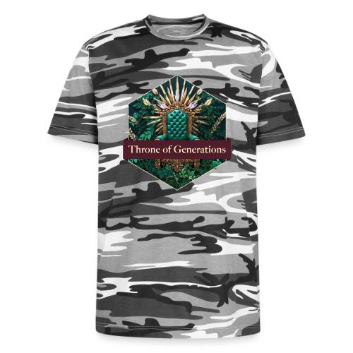 Women’s Day Vine Throne T Shirt, Gift for Grandma - Unisex Camo Tee