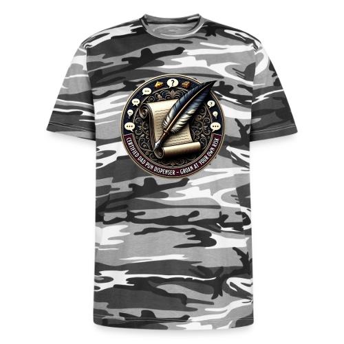 Certified Dad Pun Dispenser T Shirt - Unisex Camo Tee