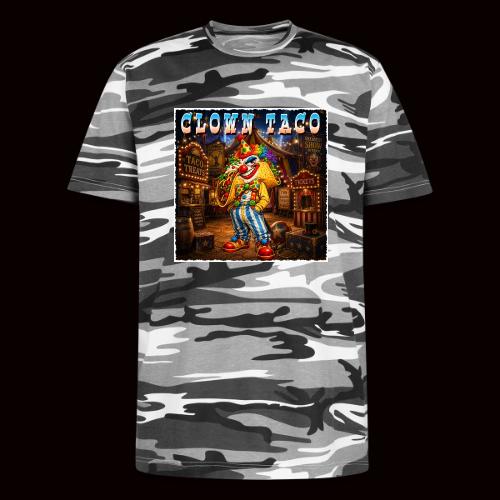 The Clown Taco Circus Humor Character - Unisex Camo Tee