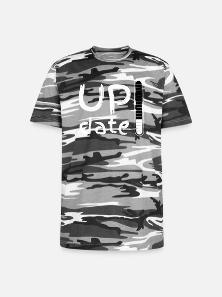 UPdate - Unisex Camo Tee - black camo