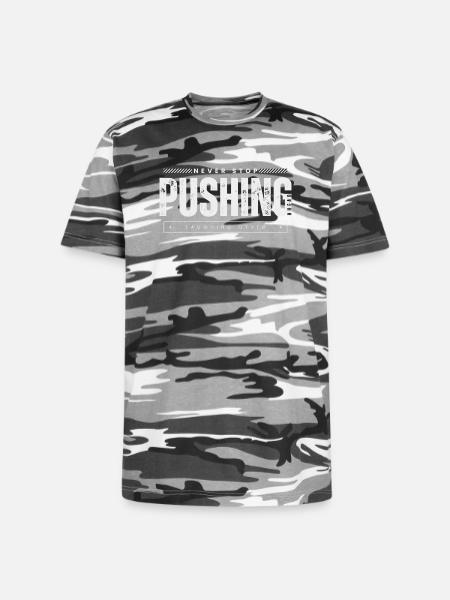 Energize Your Journey - Unisex Camo Tee - black camo