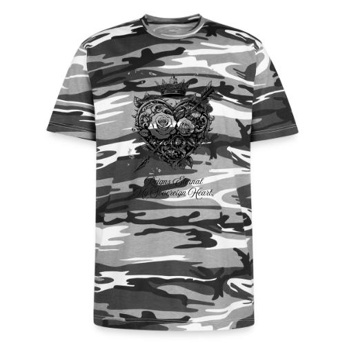 Royal Heart T-Shirt, Mug, & Leggings - Unisex Camo Tee
